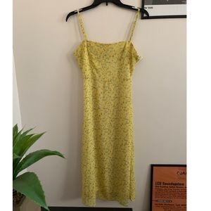 Nasty Gal Dresses - Nasty Gal yellow floral midi dress Nasty Gal Dresses - Nasty Gal yellow floral midi dress